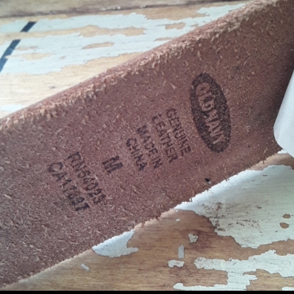 Old Navy vintage leather belt - Picture 5 of 6